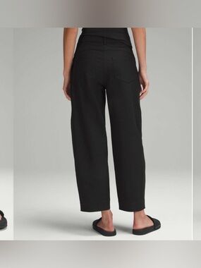Lululemon City Sleek Barrel-leg pant - light utilitech Black size 30